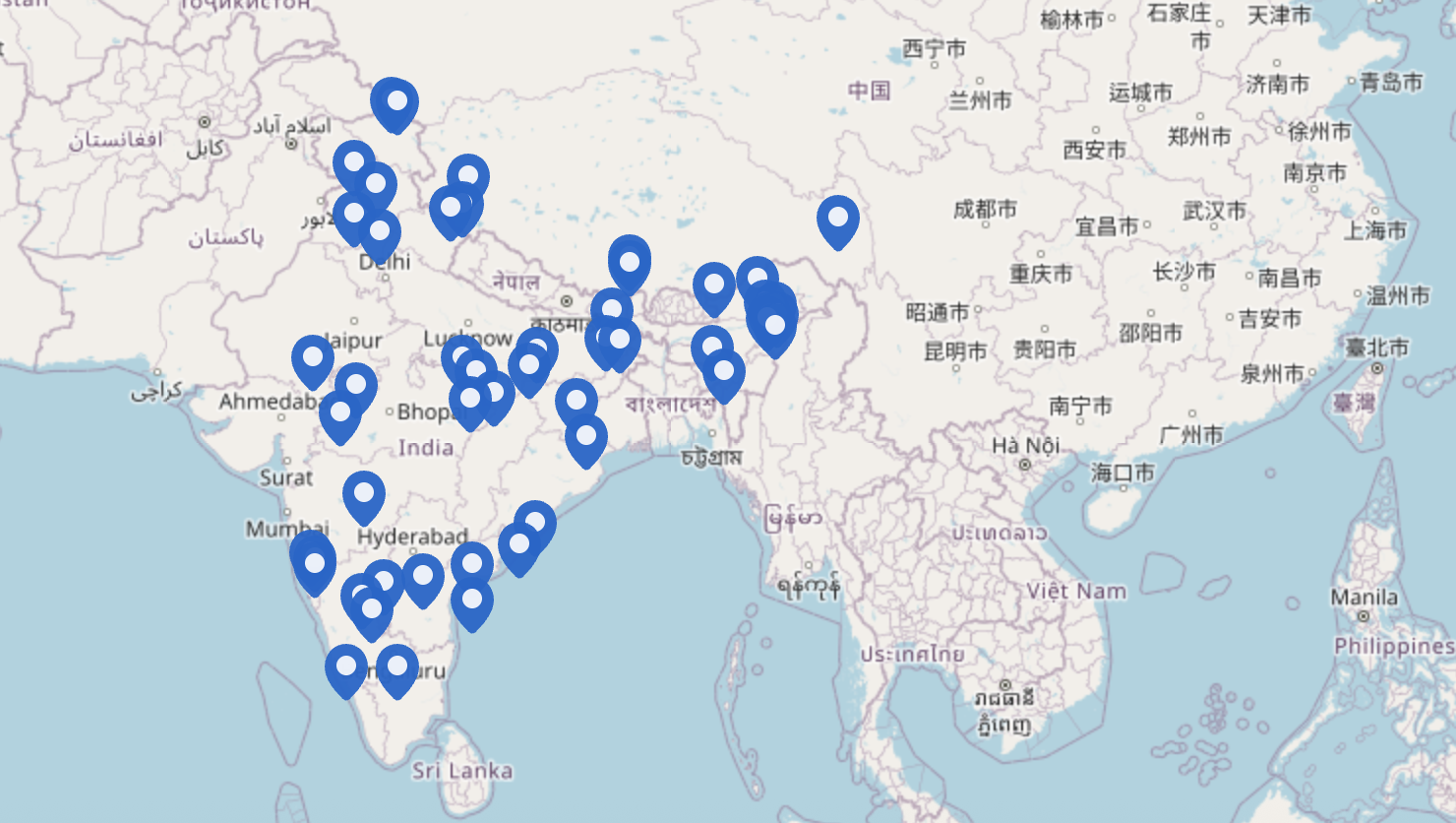 Geospatial Consumption Report